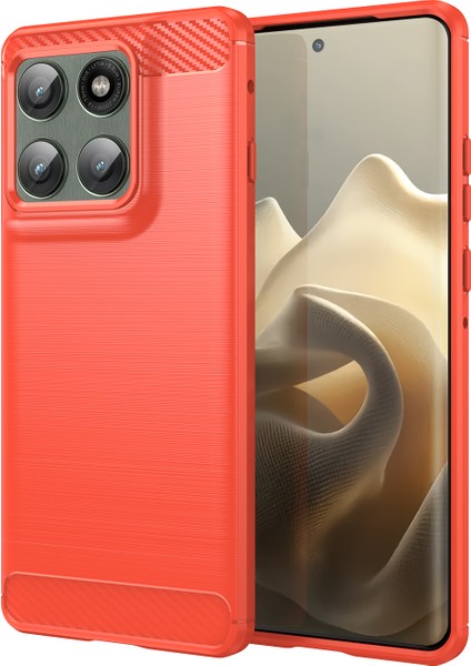 Motorola Edge 60 Pro 5g / Edge (2025) 5g Koruyucu Telefon Kılıfı Karbon Fiber Doku Fırçalanmış (Yurt Dışından)