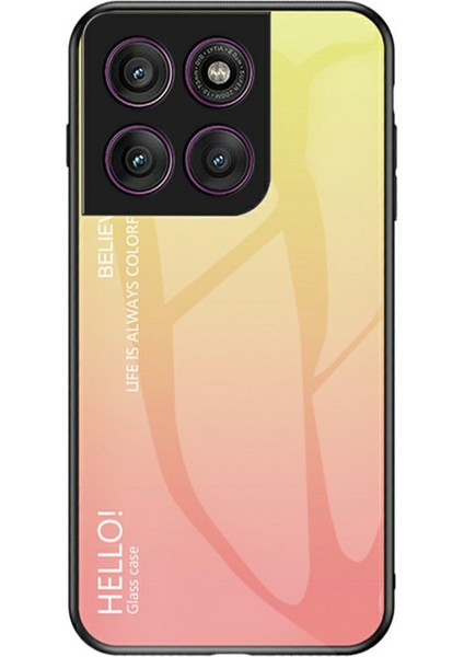 Motorola Edge 60 Pro 5g Çizilmez Temperli Cam + Pc + Tpu Telefon Kılıfı (Yurt Dışından)