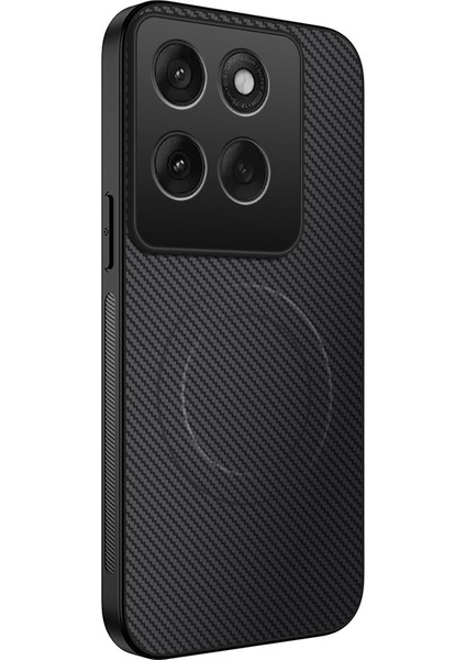 Motorola Edge 60 Pro 5g Karbon Fiber Dokulu Pc Tpu Telefon Kılıfı Magsafe ile Uyumlu (Yurt Dışından)