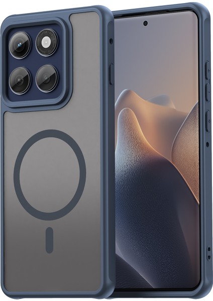 Motorola Edge 60 Pro 5g Düşmeye Karşı Dayanıklı Pc + Tpu Telefon Kılıfı Magsafe ile Uyumlu (Yurt Dışından)