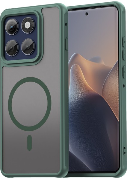 Motorola Edge 60 Pro 5g Düşmeye Karşı Dayanıklı Pc + Tpu Telefon Kılıfı Magsafe ile Uyumlu (Yurt Dışından)