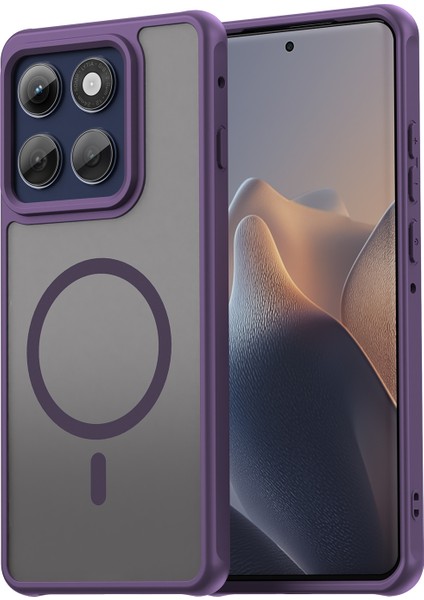 Motorola Edge 60 Pro 5g Düşmeye Karşı Dayanıklı Pc + Tpu Telefon Kılıfı Magsafe ile Uyumlu (Yurt Dışından)