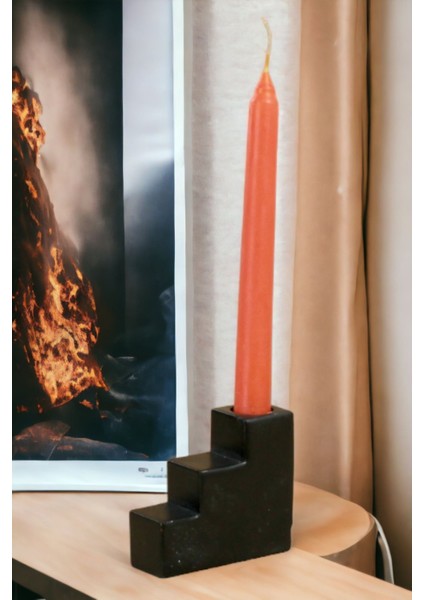 Şamdan Mumluk Dekoratif Mumluk Tealight Mumluk Model 18 Ikili Mumluk