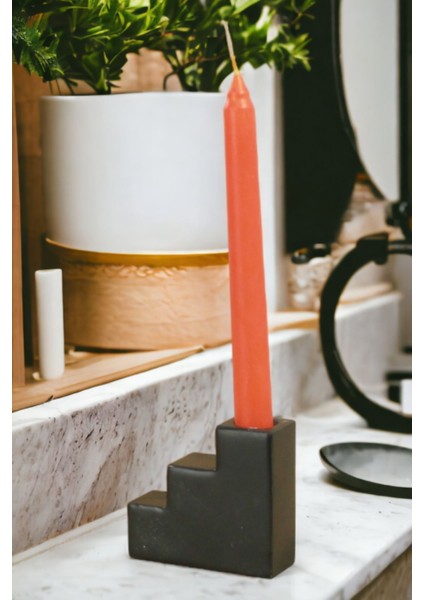 Şamdan Mumluk Dekoratif Mumluk Tealight Mumluk Model 18 Ikili Mumluk