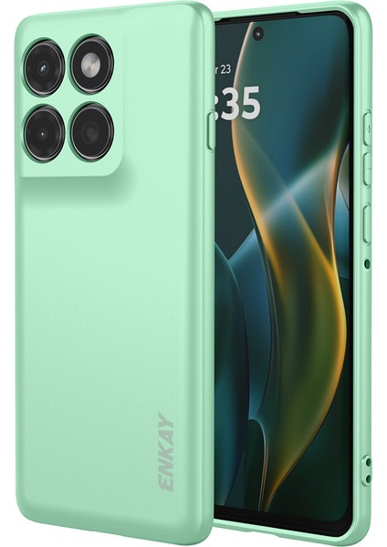 Motorola Edge 60 Pro 5g Silikon Kılıf Düz Kenar Cep Telefonu Arka Kapağı (Yurt Dışından)