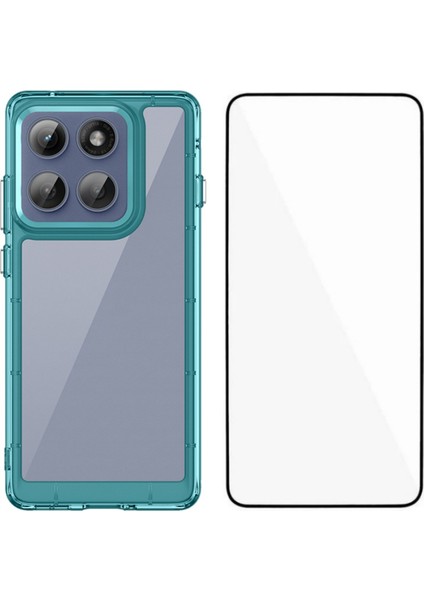 Motorola Edge 60 Pro 5g Telefon Kılıfı Tpu Akrilik Temperli Camlı Kapak (Yurt Dışından)