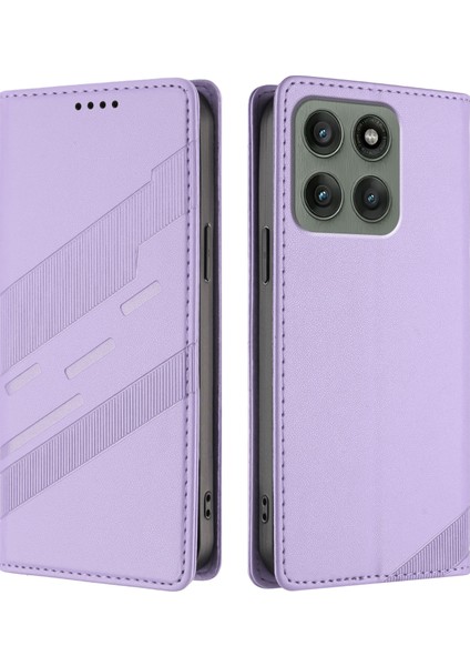 Motorola Edge 60 Pro 5g Telefon Cüzdan Standı Deri Kılıf (Yurt Dışından)