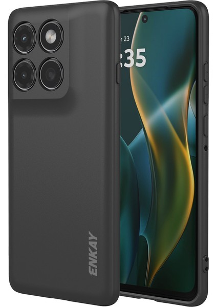 Motorola Edge 60 Pro 5g Silikon Kılıf Düz Kenar Cep Telefonu Arka Kapağı (Yurt Dışından)