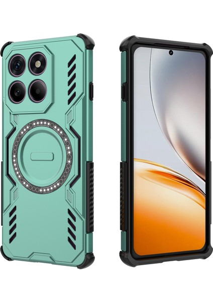 Motorola Edge 60 Pro 5g Manyetik Kılıf Pc + Tpu Telefon Kılıfı (Yurt Dışından)