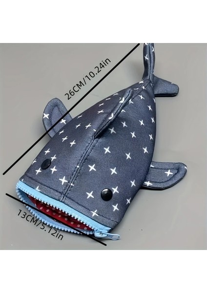 Köpekbalığı Kalem Kutusu Büyük Kapasiteli Kalem Kutusu Öğrenci Kırtasiye Saklama Çantası (Yurt Dışından) modelleri