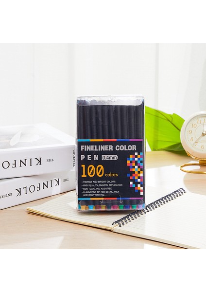 Suluboya Anahat Kalemi Çizim Seti 0.4mm Şırınga Nötr Kalem (Yurt Dışından)