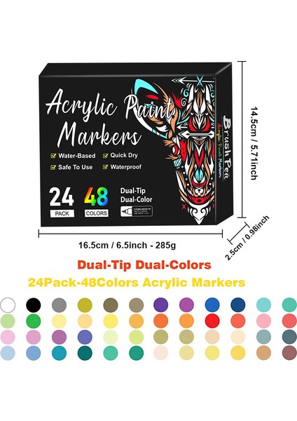 Marker Kalem Dıy Grafiti (Yurt Dışından)