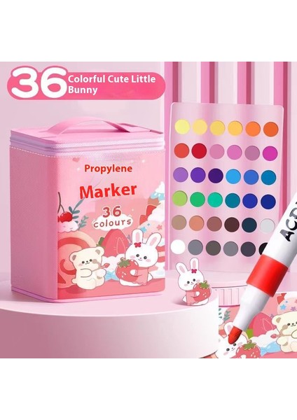 Akrilik Marker Çocuk El Boyama Dıy Sanat Özel Suluboya Kalemleri (Yurt Dışından)