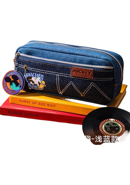 Kalem Çantası Amerikan Nostaljisi Kovboy Öğrencileri Ortaokul Öğrencileri Lise Öğrencileri Büyük Kapasiteli Kırtasiye Çantası (Yurt Dışından)