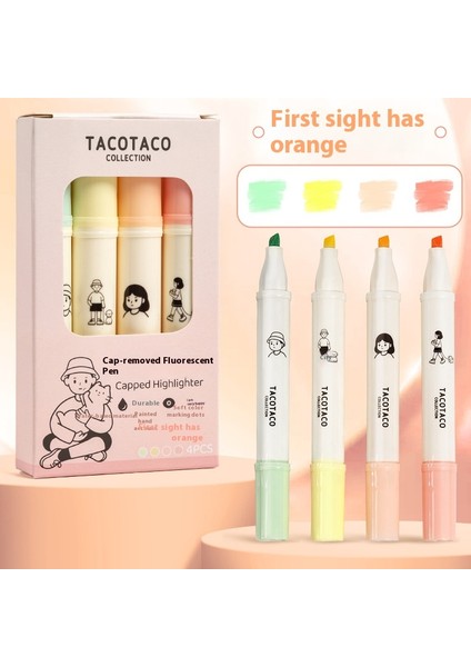 Öğrenci Renkli Markör Odak Markörleri (Yurt Dışından)