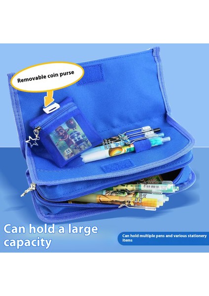 Shanhaijing Kalem Kutusu Bozuk Para Çantası Anime Kırtasiye Çantası (Yurt Dışından) fiyatları