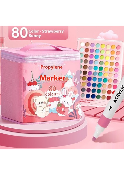 Akrilik Marker Çocuk El Boyama Dıy Sanat Özel Suluboya Kalemleri (Yurt Dışından)