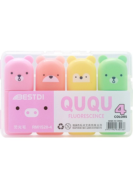 Mini Fosforlu Kalem Seti Işaretleyici (Yurt Dışından)