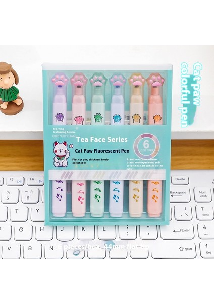 Renkli Keçeli Kalemler Çocuklara Küçük Hediyeler El Kitabı Sulu Boya Kalemleri (Yurt Dışından)