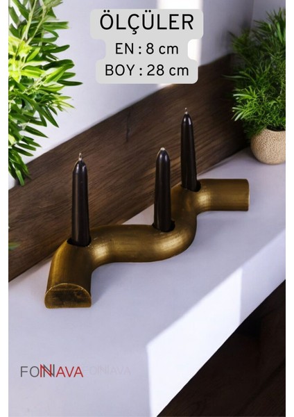 Şamdan Mumluk Dekoratif Mumluk Beyaz Renk Tealight Mumluk Model 14