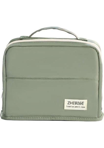 Ekstra Büyük Kapasiteli Kalem Kutusu Kırtasiye Kutusu Çok Fonksiyonlu Saklama Çantası (Yurt Dışından)