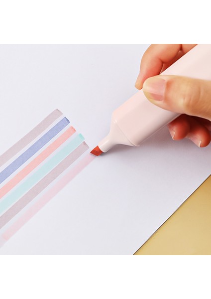 Açık Renk Göz Koruyucu Fosforlu Kalem Öğrenci Büyük Kapasiteli Çizim Kalemleri Öğrenme Kalemleri Yumuşak Uçlu Renkli (Yurt Dışından) modelleri