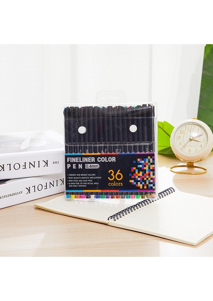 Suluboya Anahat Kalemi Çizim Seti 0.4mm Şırınga Nötr Kalem (Yurt Dışından)