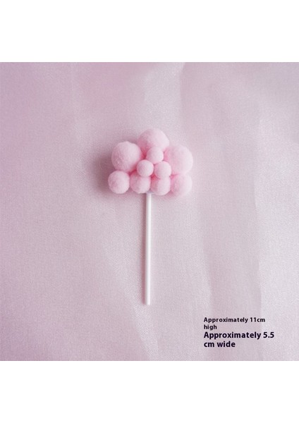 Bulutlar Eklenti Süs Doğum Günü Pastası Dekorasyonu Şenlikli Atmosfer (Yurt Dışından)