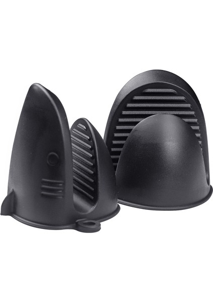 Silikon Yalıtımlı Fırın Mikrodalga Hava Fritöz Mutfak Haşlanma Önleyici Silikon El Klipsi (Yurt Dışından)