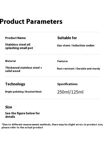 Düz Tabanlı Küçük Süt Tenceresi Islatma Tenceresi Mini Tek Kulplu Ev Tipi Yardımcı Ocak (Yurt Dışından) fiyatları