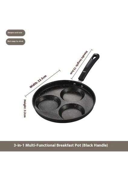 Çok Fonksiyonlu Tava Kahvaltılık Omlet Tavası (Yurt Dışından)