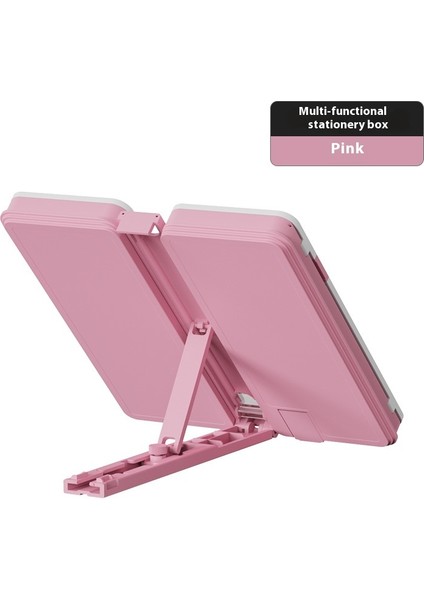 Kalem Kutusu Okuma Standı Çift Kullanımlı Çok Fonksiyonlu Kalem Kutusu Ilkokul Öğrencileri Kırtasiye Kutusu (Yurt Dışından)