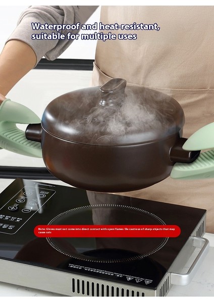 Silikon Yalıtımlı Fırın Mikrodalga Hava Fritöz Mutfak Haşlanma Önleyici Silikon El Klipsi (Yurt Dışından) fiyatları