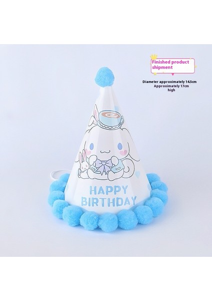 Doğum Günü Şapkası Tatil Partisi Dekorasyonu Sahne Ayarı (Yurt Dışından)