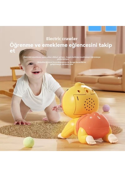 Head-Up Earl Elektrikli Sürünen Bebek Oyuncak (Yurt Dışından) modelleri