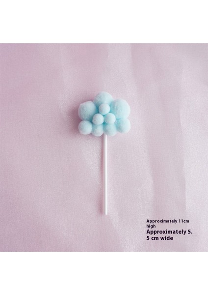 Bulutlar Eklenti Süs Doğum Günü Pastası Dekorasyonu Şenlikli Atmosfer (Yurt Dışından)