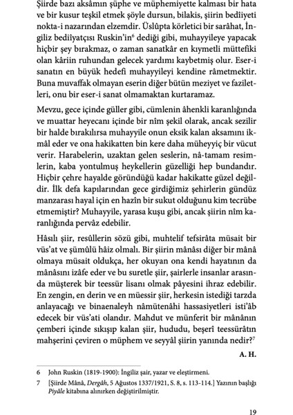 Karanlıkta Beyaz Kuşlar - Ahmet Haşim