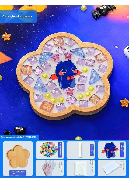 Çocuklar Dıy Yapım Malzemesi Kiti Dak Altlığı Sanat Eseri (Yurt Dışından)