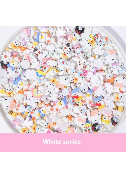 Karikatür Karışık Diy Malzemeler El Yapımı Dekoratif Saç Tokası Saç Kartı Aksesuarları (Yurt Dışından)