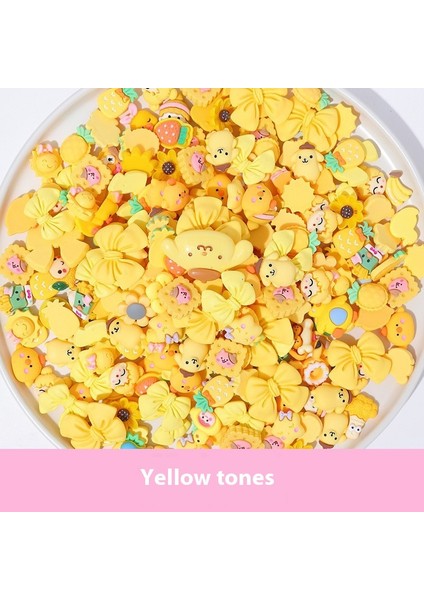 Karikatür Karışık Diy Malzemeler El Yapımı Dekoratif Saç Tokası Saç Kartı Aksesuarları (Yurt Dışından)