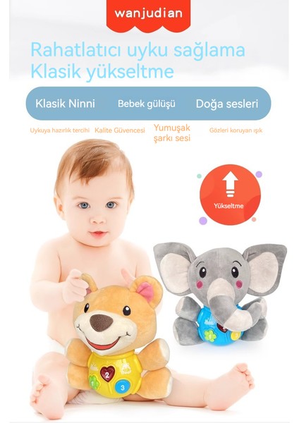 Bebek Uyuyan Bebek Fil Peluş Bebek (Yurt Dışından) fiyatları