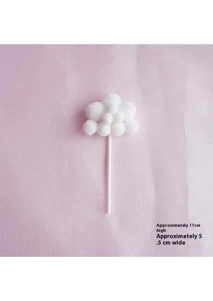 Bulutlar Eklenti Süs Doğum Günü Pastası Dekorasyonu Şenlikli Atmosfer (Yurt Dışından)