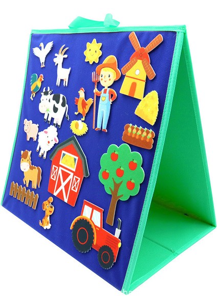 Montessori Karikatür Öğretim Yardımcının Meşgul Kurulu (Yurt Dışından)