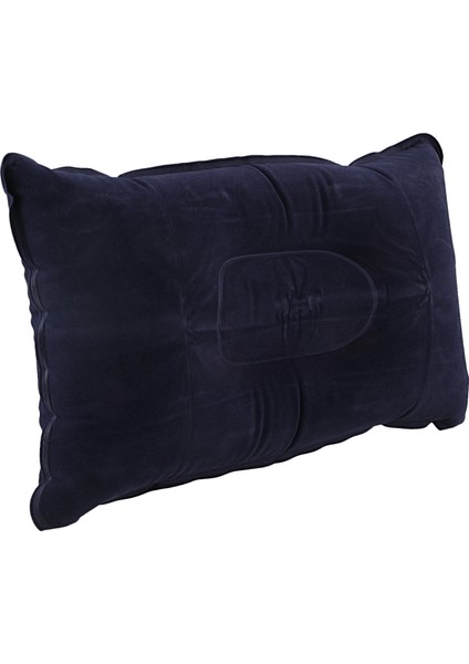 Kamp / Seyahat / Ofis Için Çift Taraflı Flok Yastık Şişme Taşınabilir Katlanabilir Yastık Mavi (Yurt Dışından) fiyatları