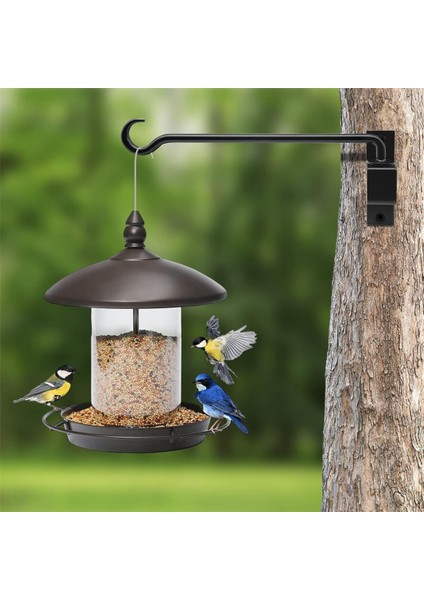 16 Inç 2 Paket Döner Bitki Askıları Açık Hava Ağır Hizmet - Çiçek Sepetleri Saksılar Kuş Yemliği Için Bitki Asma Kancası Braketi (Yurt Dışından) fırsatları