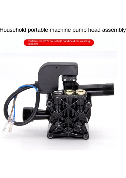 Taşınabilir Araba Yı Makinesi Aksesuarları Pompa Kafası Düzeneği 220 V Yüksek Gerilim Ev Yüksek Basınç Pompası Kafası (Yurt Dışından) modelleri