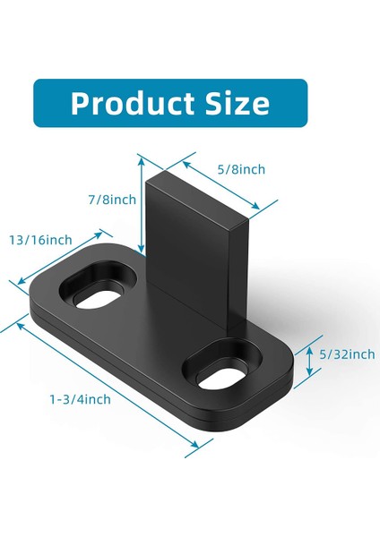 Adet Kayan Am Kapısı Zemin Kılavuzları Dolap Kapı Kılavuzları Donanım Plastik Basit Zemin Duvara Monte Alt Parça Kılavuzu (Yurt Dışından) fırsatları