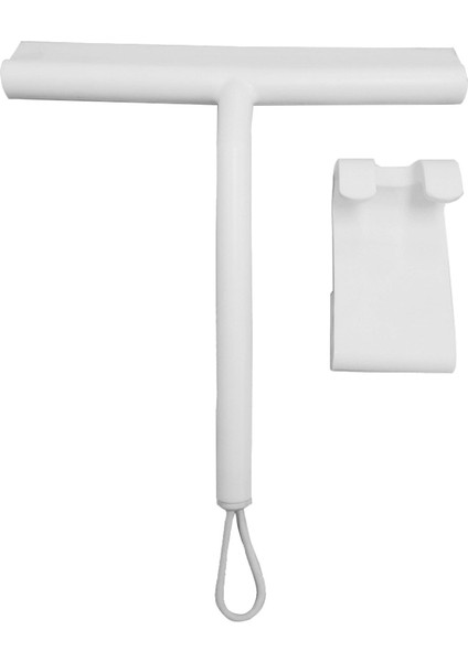 Kanca ve Ipli Silikon Duş Sileceği, Ayna Sileceği, Banyo, Kapı, Araba ve Mobilya Için Çoklu Temizleyici (Yurt Dışından)