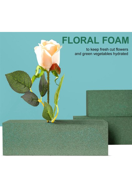 Adet Çiçek Köpük Tuğla Çiçek Ambalaj Düzenleme Çiçekler Çiçekçi Malzemeleri Yapay Çiçekler Bitkiler Dekor Için (Yurt Dışından) indirimleri