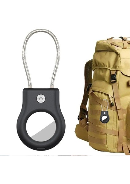 Beyaz Apple Anti-Kayıp Cihaz Pc Koruyucu Kılıf, Tel Askılı Airtag Koruyucu Kılıf Için Uygun (Yurt Dışından) modelleri